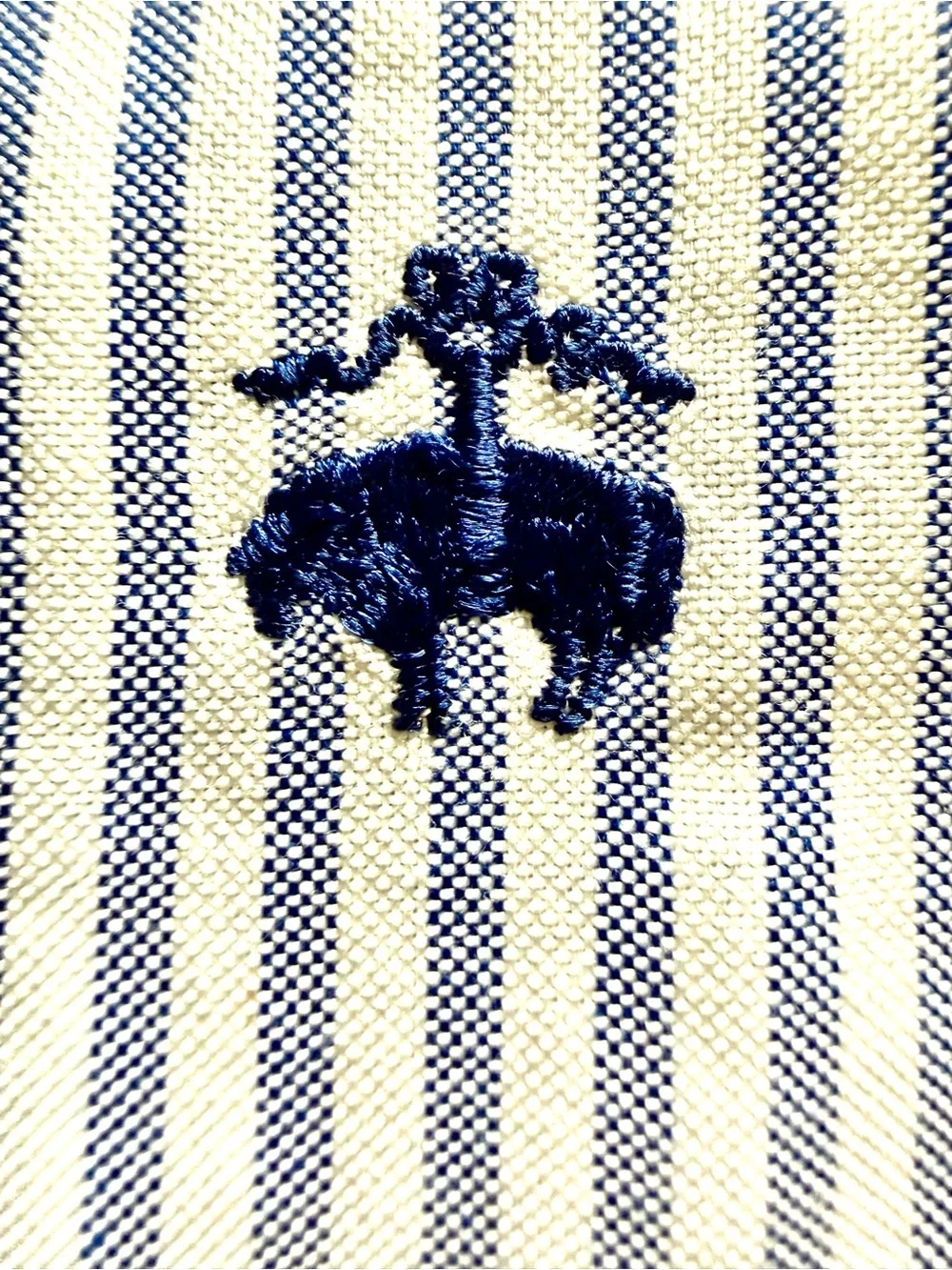 Brooks Brothers XS Blue White Stripe Supima Cotton Non-Iron Button Down Shirt